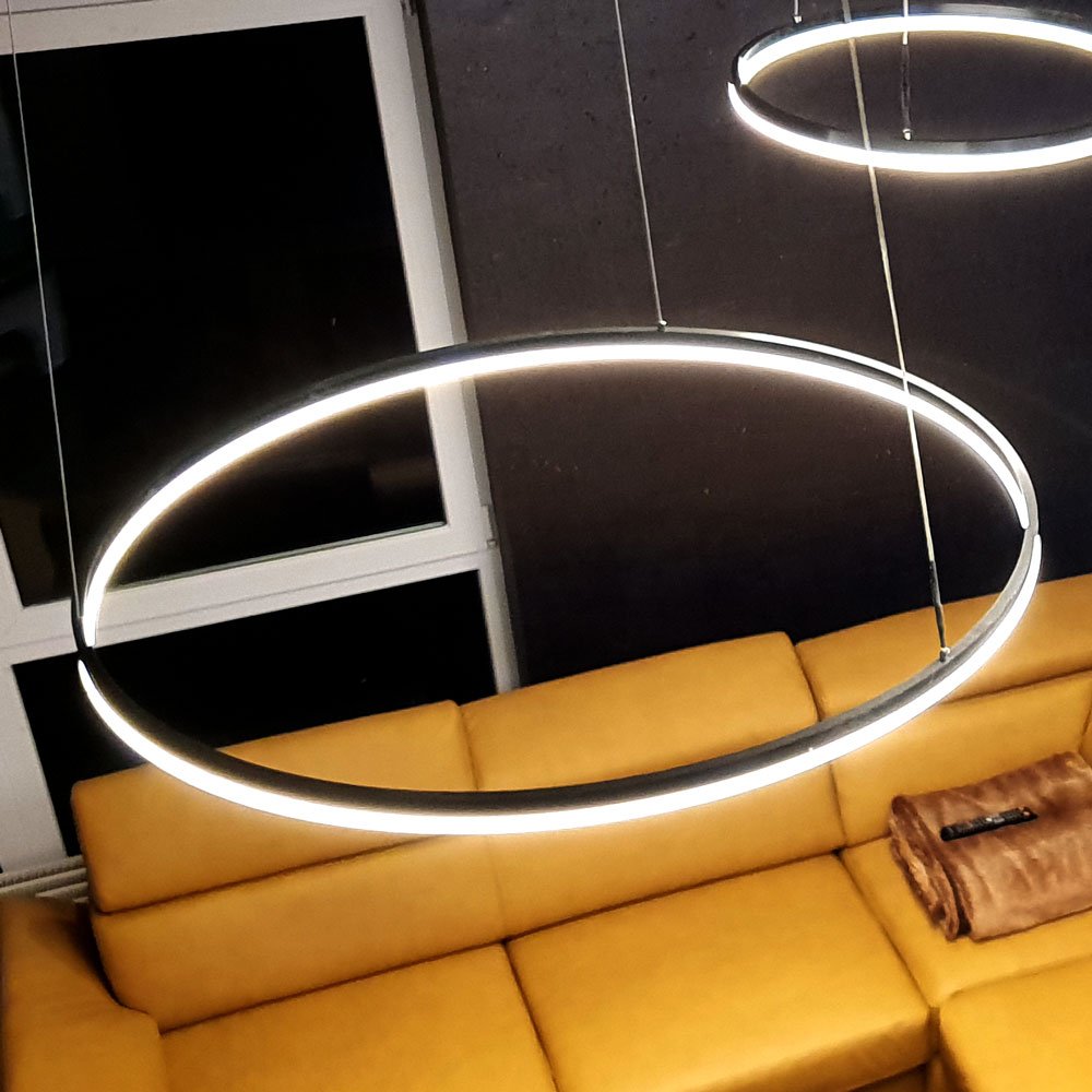 Skapetze - S.LUCE Ring 150 LED Hanglamp, Dimbaar - hanglampen - zijaanzicht