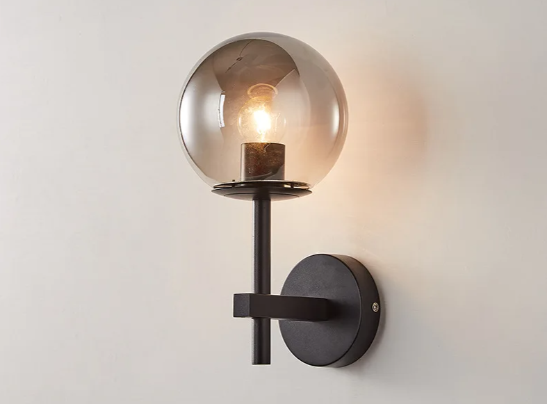 LumiNord – Nordic Moderne LED Wandlamp met Glazen Lichtbol - wandlamp - afmetingen