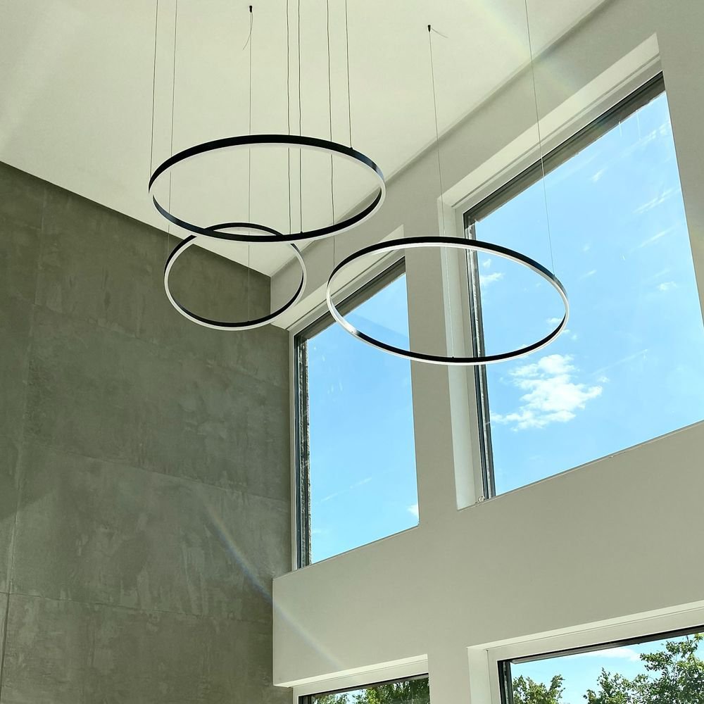 Skapetze - Ring 100 LED Hanglamp Direct 5m - hanglampen - gemonteerd