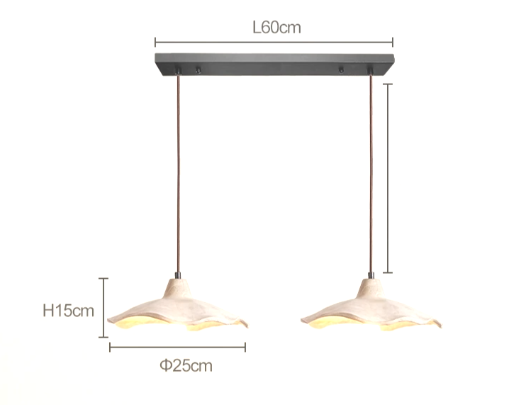 Japandi Wabi-Sabi Hanglamp - hanglampen - verlicht