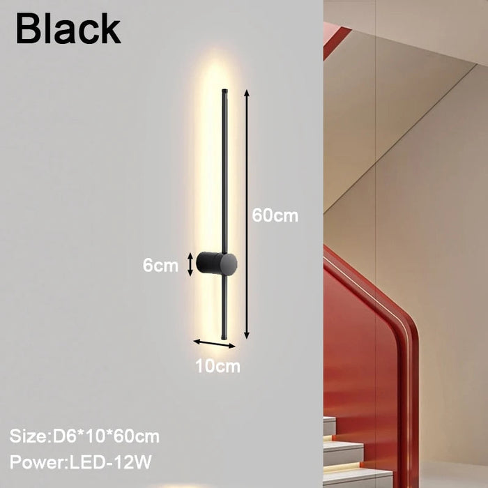 Nordicshine - Minimalistische Wandlamp - wandlampen - zijaanzicht