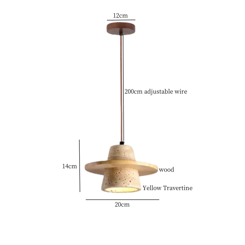 ZenAura Japanse Wabi-Sabi LED Hanglamp - hanglampen - verlicht