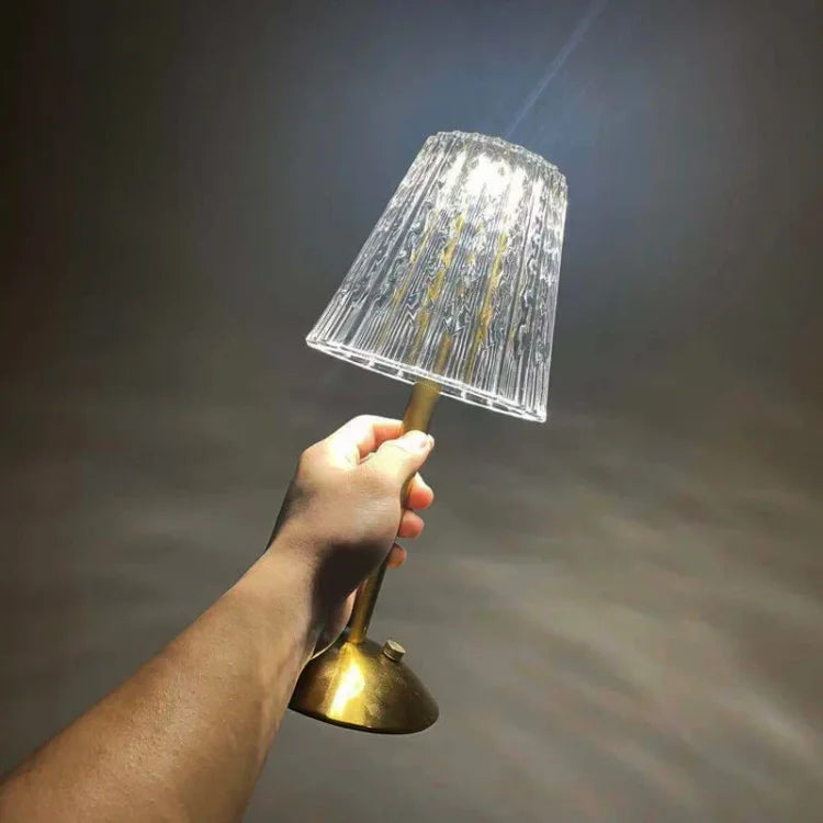 Kristallen Draadloze Tafellamp - tafellampen - verlicht