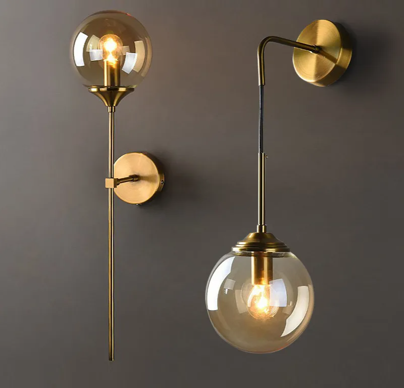 LumoNord Glasbol LED Wandlamp - wandlamp
