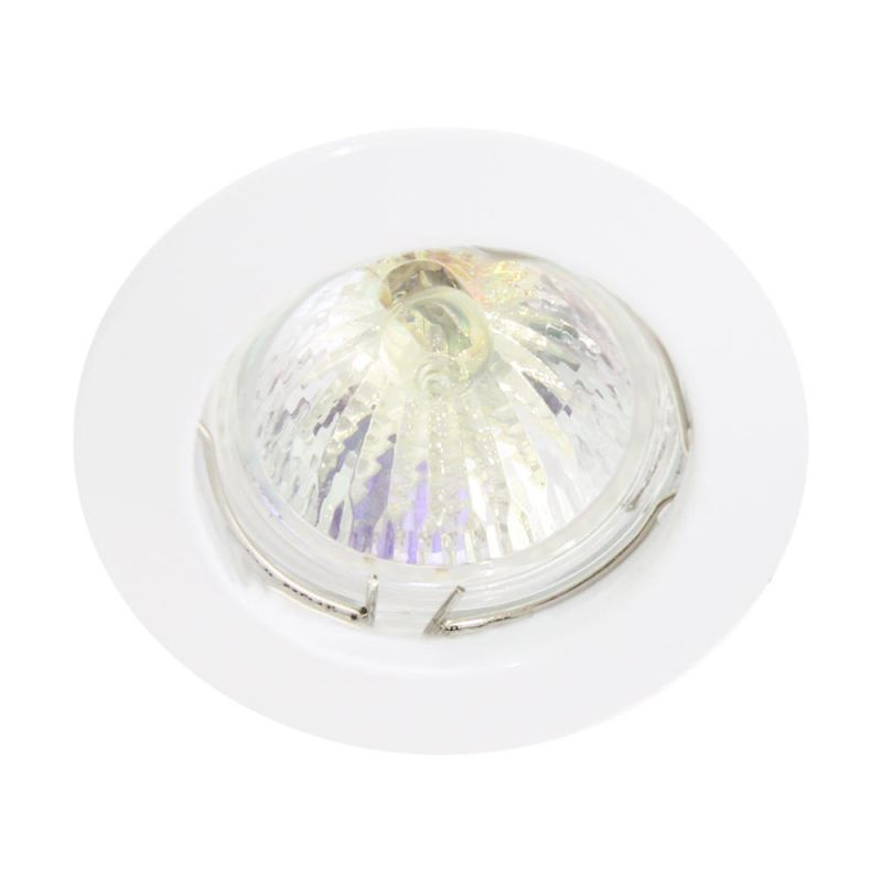 Any Lamp Inbouw Spot Circulair Wit | Zaagmaat 64mm - GU5.3 Fitting - verlichting