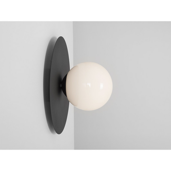 Customform - Skiva Ball M Wandlamp - Zwart