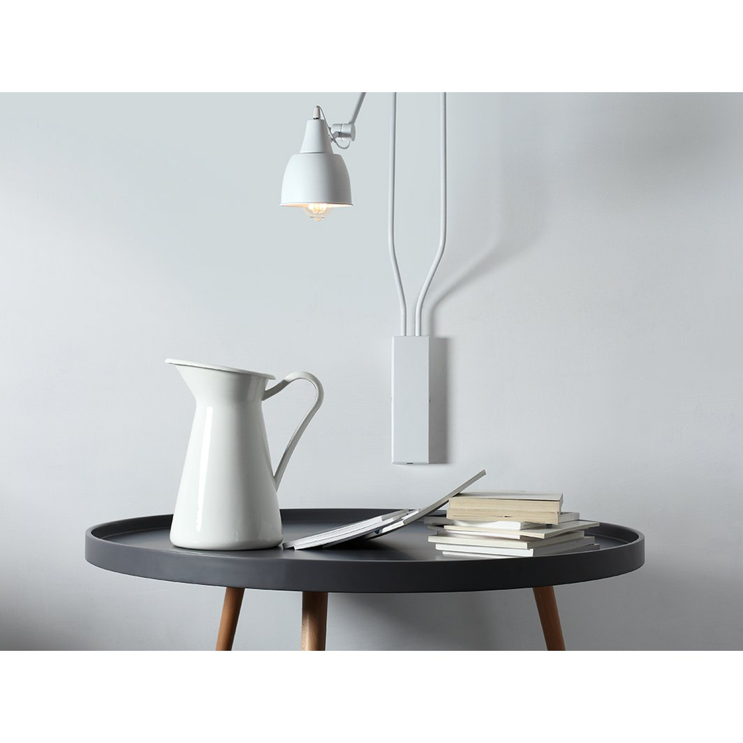 Customform - Coben Wall 2 Wandlamp - Wit - wandlampen - detail