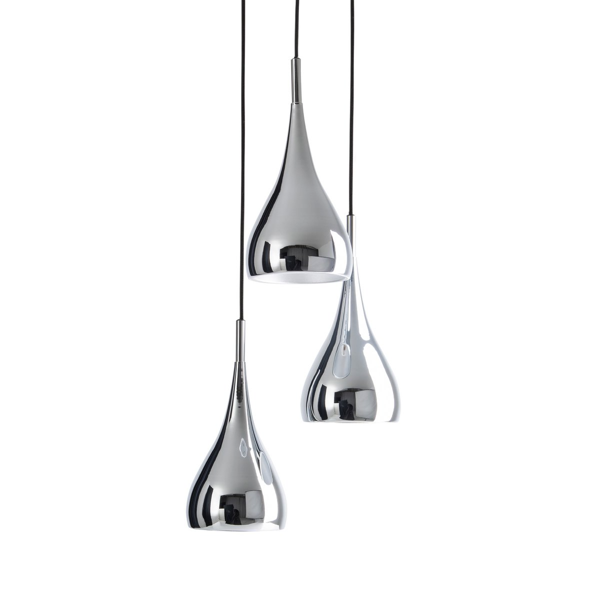 Näve Leuchten - 3 Hanglampen "Stijl" - hanglampen - zijaanzicht