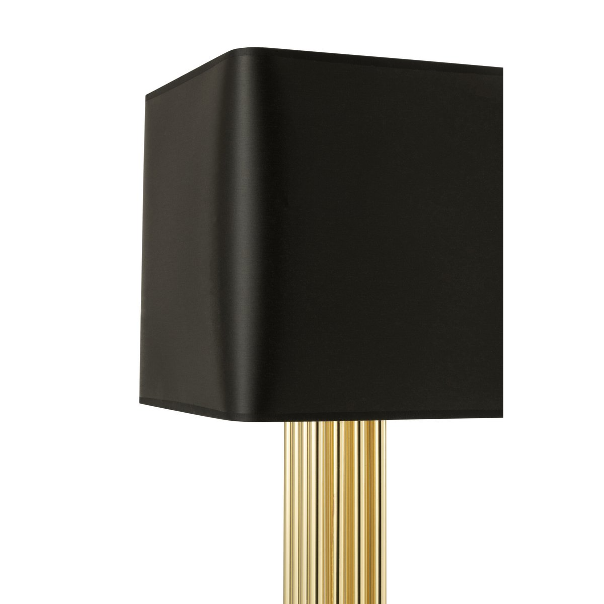 J-Line - J-Line Lamp Moderna - Metaal/Textiel - Goud - vloerlampen - sfeerbeeld