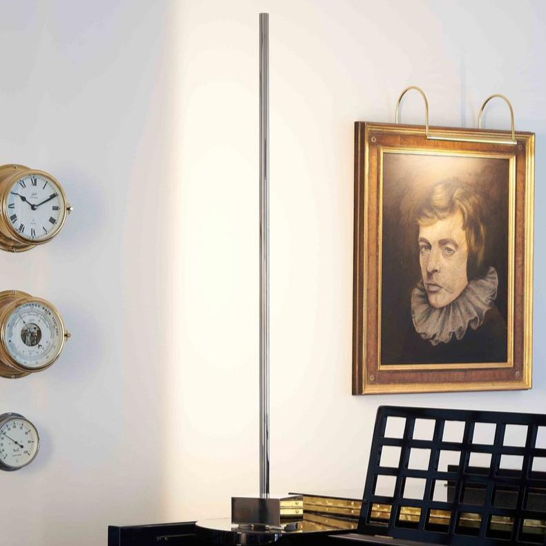 Betec Leuchten Manufactur - Midden- of tafellamp LED nikkel 95cm - tafellampen