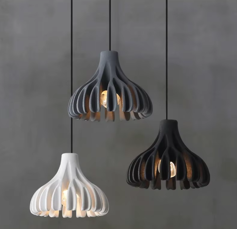MacaronGlow Designer Resin Kroonluchter - hanglampen - in de kamer
