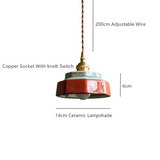 AuroraVerde Donkergroene Keramische Hanglamp