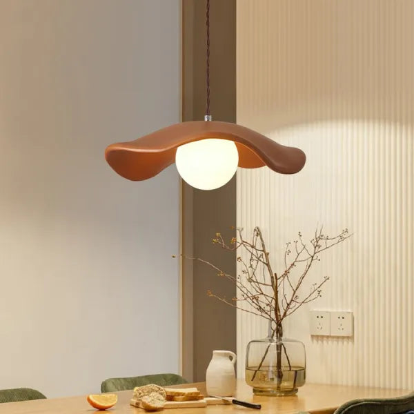Creatieve Wabi Sabi Eetkamer Hanglamp Met Lotusbladeren - hanglampen - afmetingen