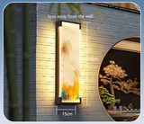 SolarSteel Wandlamp – Zonne-energie Buitenlamp in RVS