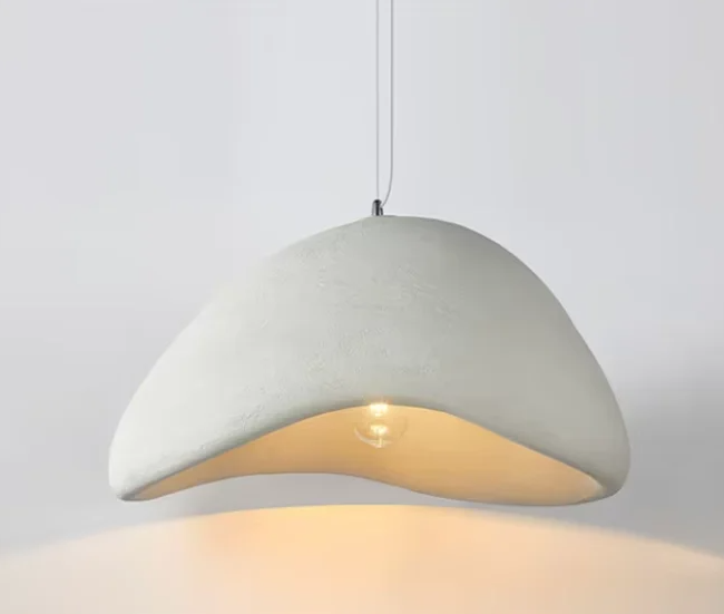 WabiGlow – Moderne Wabi Sabi LED Hanglamp voor Woonkamer, Eetkamer & Slaapkamer