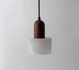 Lumina Wabi-Sabi Luxe Marmeren LED Hanglamp – Elegante Jade-Witte Sfeerverlichting