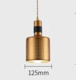 AuroraNord Goudgeplateerde Nordic Hanglamp - wandlamp - afmetingen