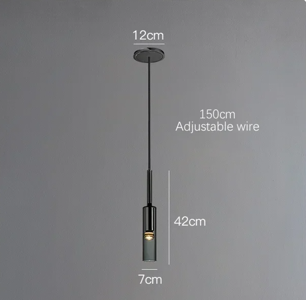 Nordic LumiSphere – Minimalistische Glazen LED Hanglamp - hanglampen - in de kamer