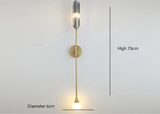 LustraVogue Aura – Luxe Moderne Wandlamp met Glazen Kap