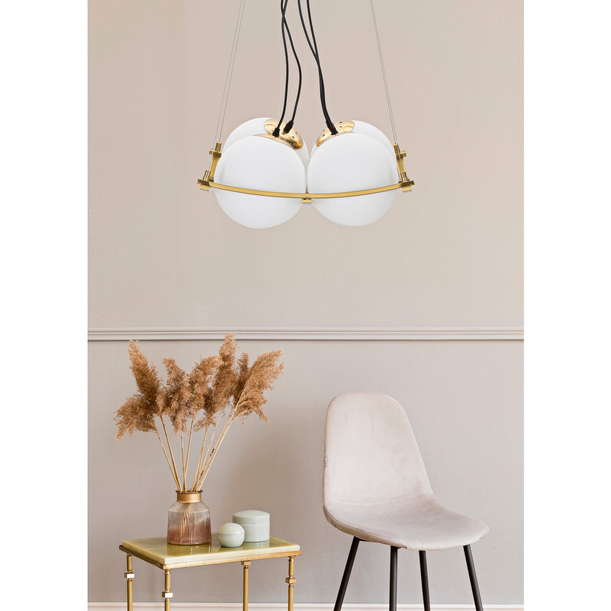 Alexandra Decor - Plafondlamp Japan Vierkant Cm 45X45X20 - plafondlamp - sfeerbeeld