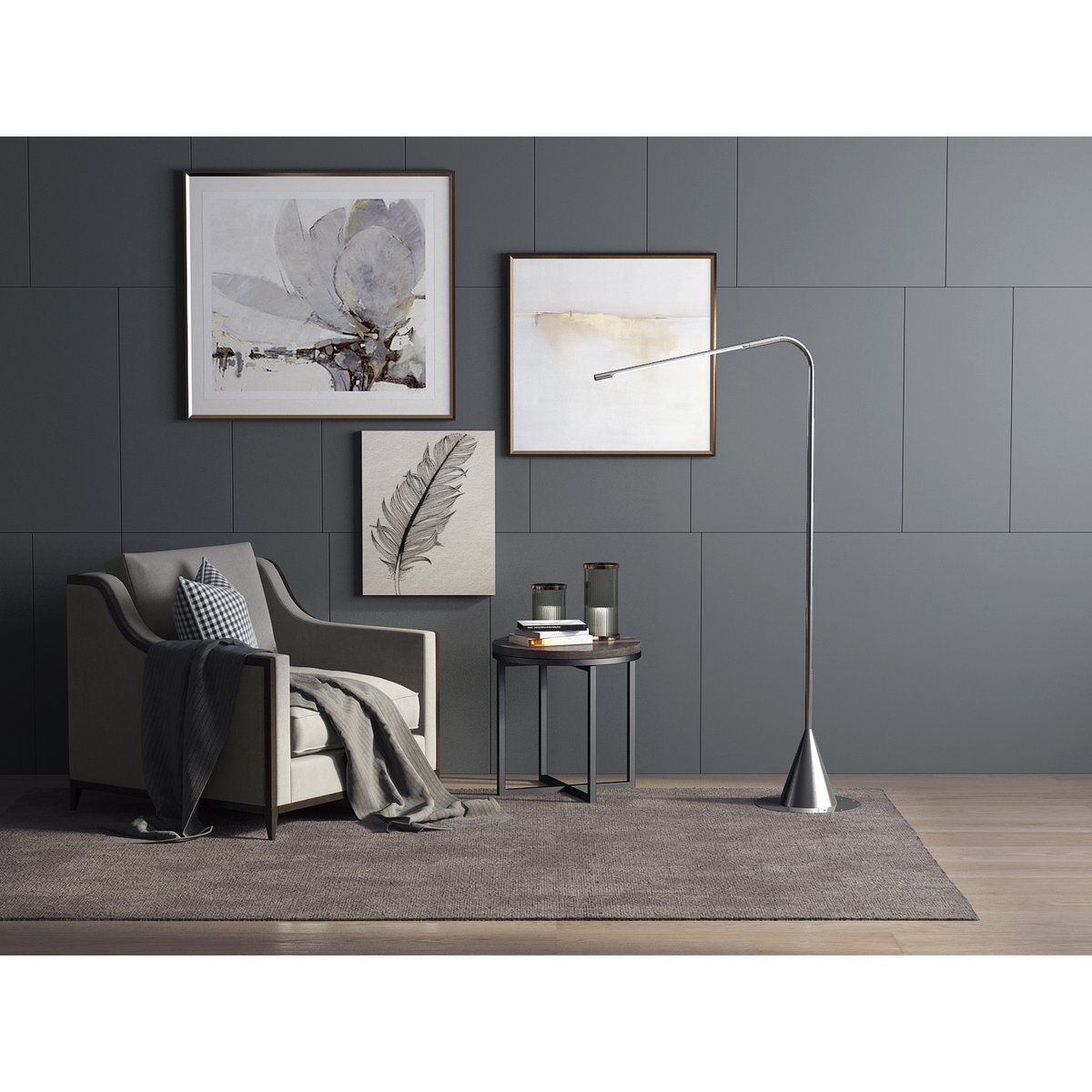 Betec Leuchten Manufactur - Acus Vloerlamp - vloerlamp