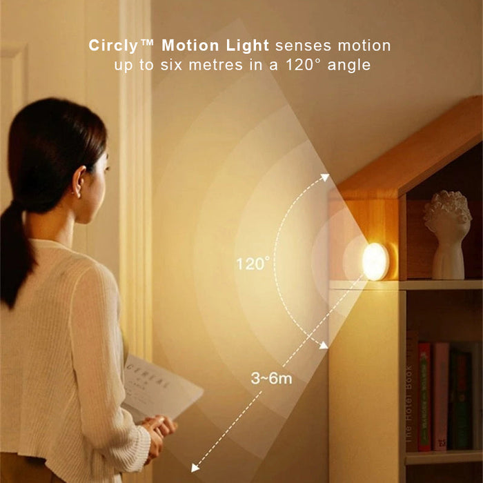 Circly Beweging Sensor Lamp - wandlampen - zijaanzicht