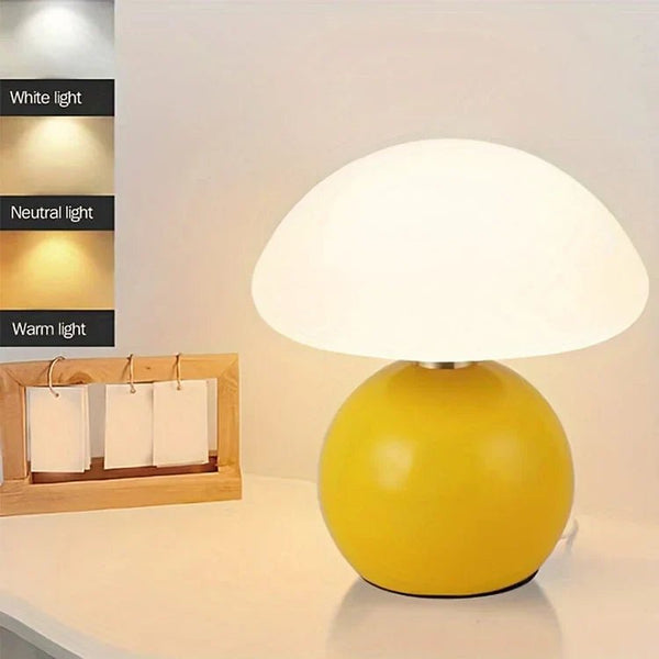 Franse Room Champignon Lamp - tafellampen