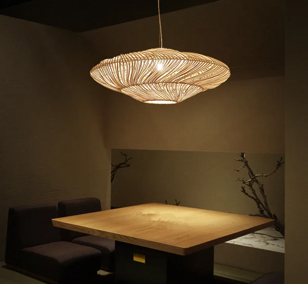 ZenRattan – Japanse Wabi-Sabi LED Hanglamp