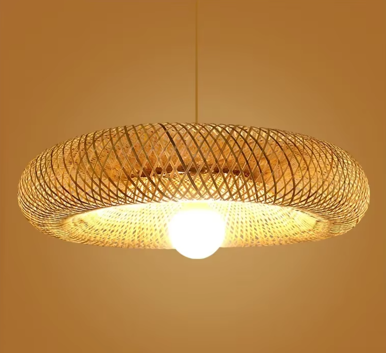 TropicalBreeze Bamboe Hanglamp - hanglampen - in de kamer