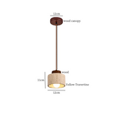 ZenAura Japanse Wabi-Sabi LED Hanglamp