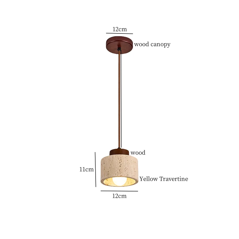 ZenAura Japanse Wabi-Sabi LED Hanglamp
