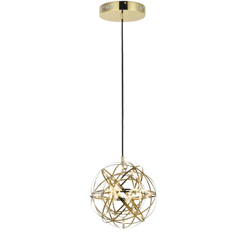 Skapetze - S.LUCE Pro Atom 30 Dimbare LED Hanglamp Metalen Bol - hanglampen