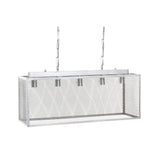 Alexandra Meti - Metalen Plafondlamp 79X26X120 Grijs