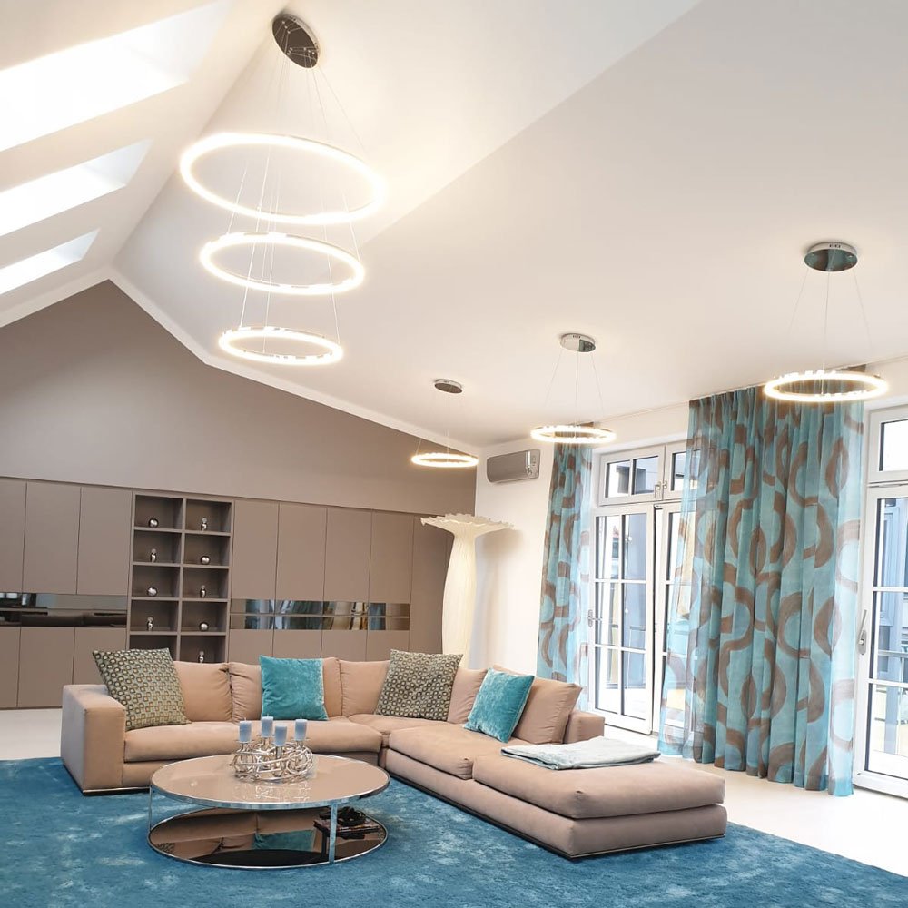 skapetze - S.LUCE Ring 40 Direct of Indirect LED Hanglamp - hanglampen - detail