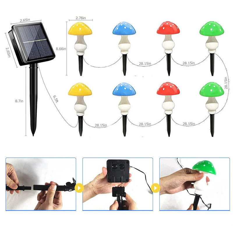 LUMIGLOW Solar Paddenstoel Sfeerverlichting