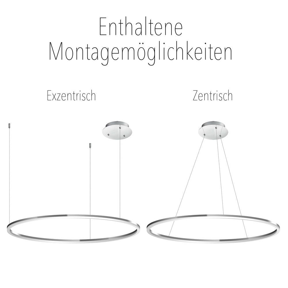 Skapetze - Ring 80 Led Hanglamp - hanglampen - sfeerbeeld
