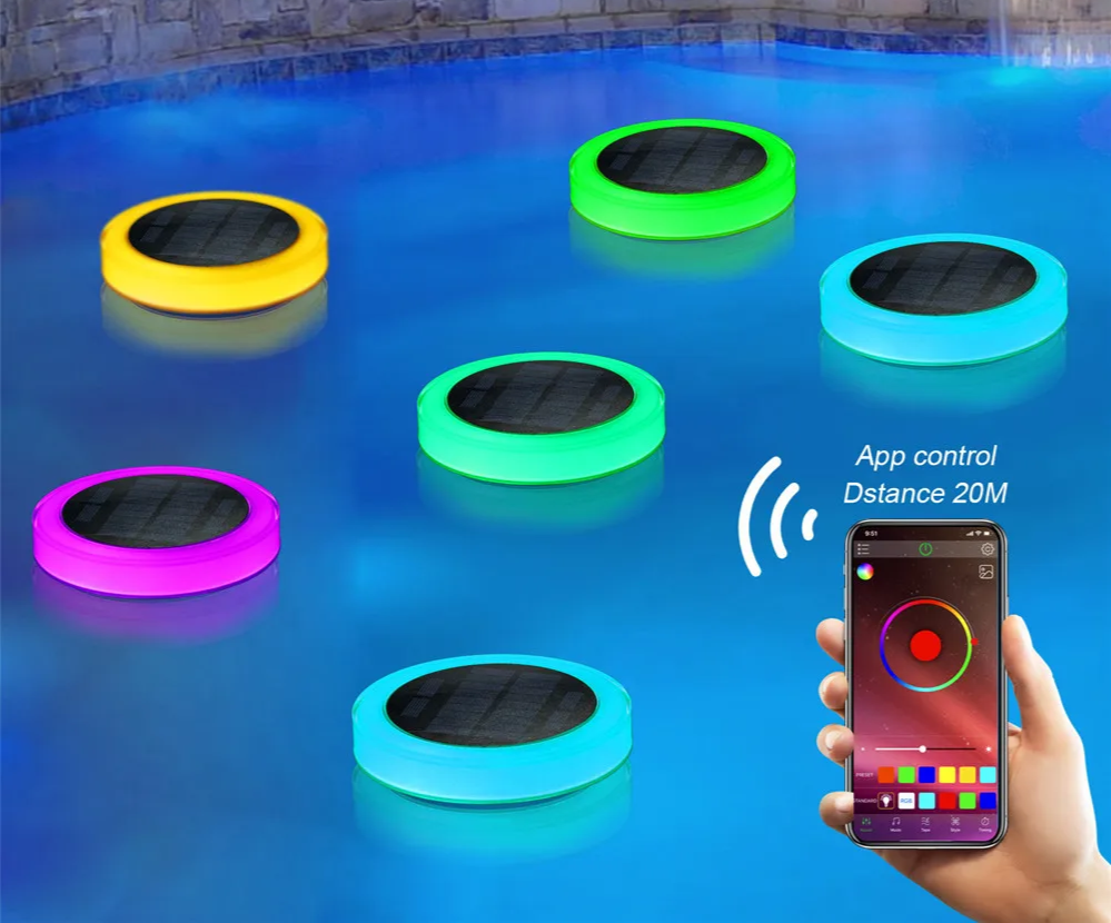 LUMISPHERE RGB Drijvende Zwembadlamp - buitenverlichting - detail