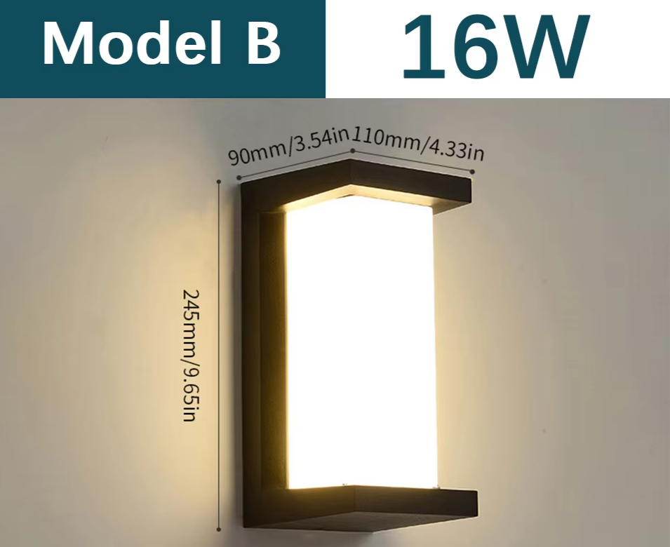 SENSOLUX Radar Sensor LED Wandlamp - wandlamp - materiaaldetail