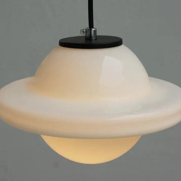 Vintage Melkglas Hanglamp - hanglampen - detail