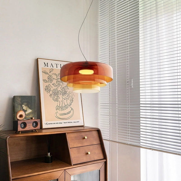 Moderne Hanglamp Van Noors Glas - hanglampen - materiaaldetail