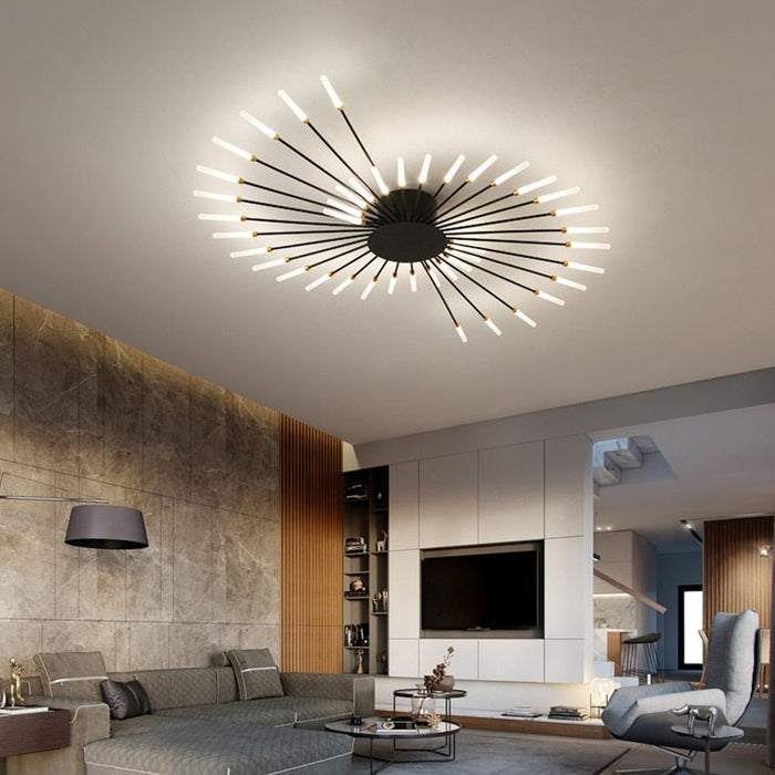 Glory Kroonluchter Met Moderne Uitstraling - plafondlamp - in de kamer