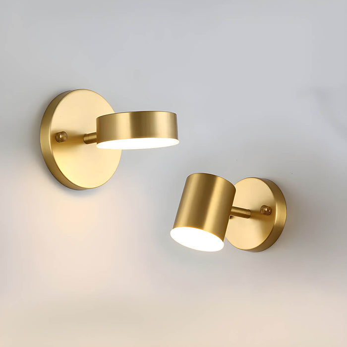 Scandinavische Koperen LED Wandlampen - wandlampen - materiaaldetail