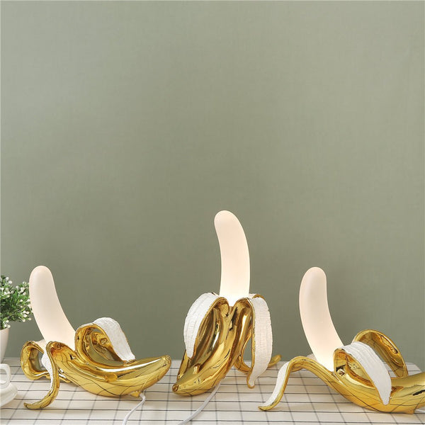 Banana Lights Art Deco Tafellampen - tafellampen - in de kamer