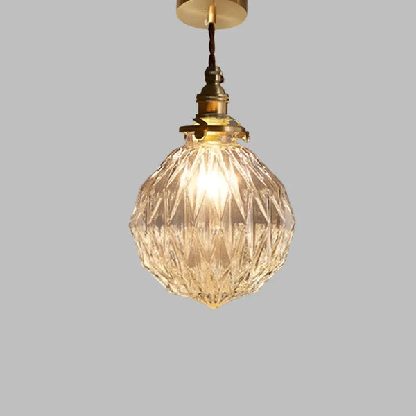 Scandinavische En Retro Kristallen Glazen Hanglamp - hanglampen - in de kamer