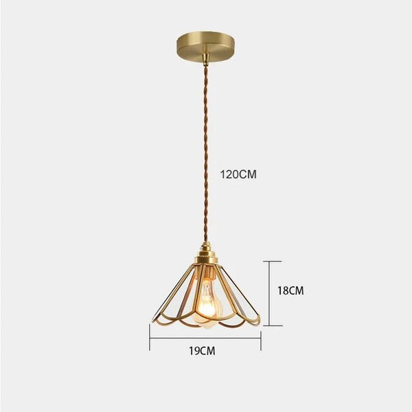 Klassieke Glas In Lood Hanglamp