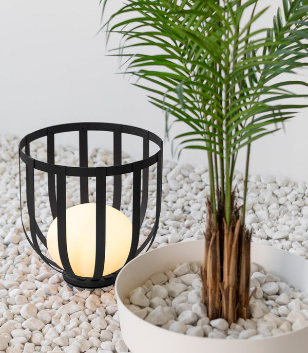 Luxe Tuinlamp Met Bloembak