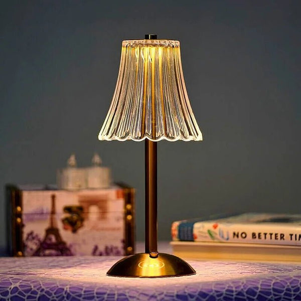 Kristal Metalen Draadloze Tafellamp - tafellampen