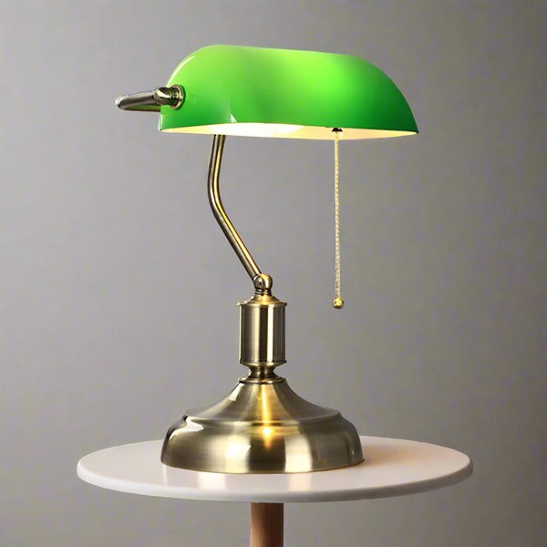 Glazen Tafellamp In Europese Stijl - tafellampen - detail