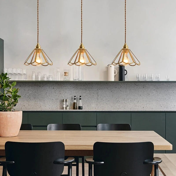 Klassieke Glas In Lood Hanglamp - hanglampen - sfeerbeeld