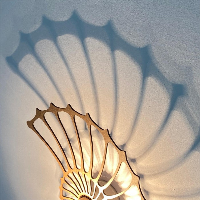 Nautilus Schelp Ontwerp Decoratieve Wandlamp - wandlampen